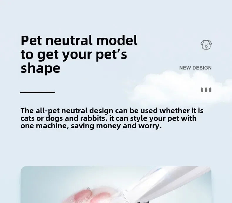 Dog and Cat Paw Trimmer