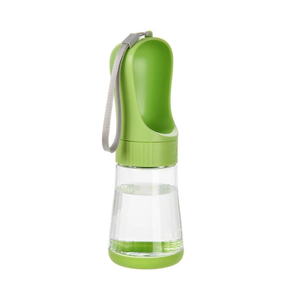 2 in 1 Portable Dog Water Bottle with Food Container