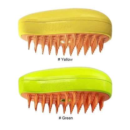 3 in 1 Steam Brush for Dogs and Cats