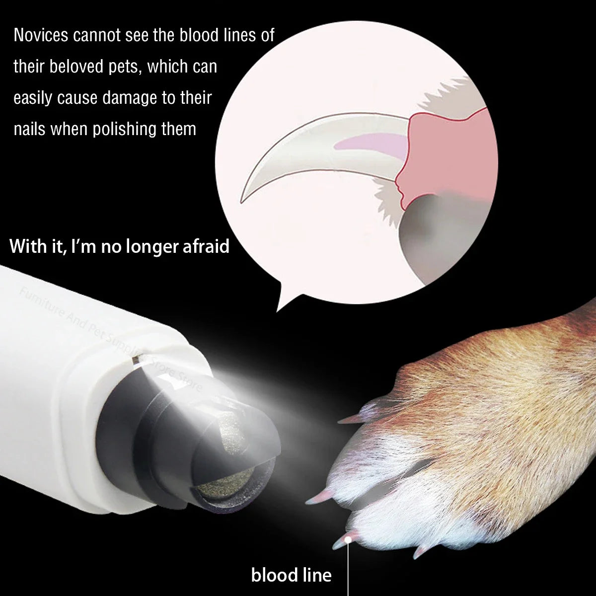 Electric Nail Trimmer Grinding Stone