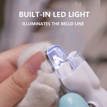 LED Pet Nail Clipper for Dogs and Cats