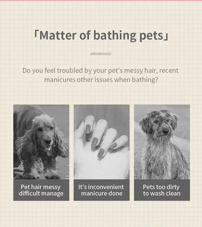 3 in 1 Steam Brush for Dogs and Cats