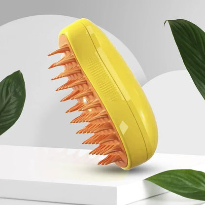 3 in 1 Steam Brush for Dogs and Cats
