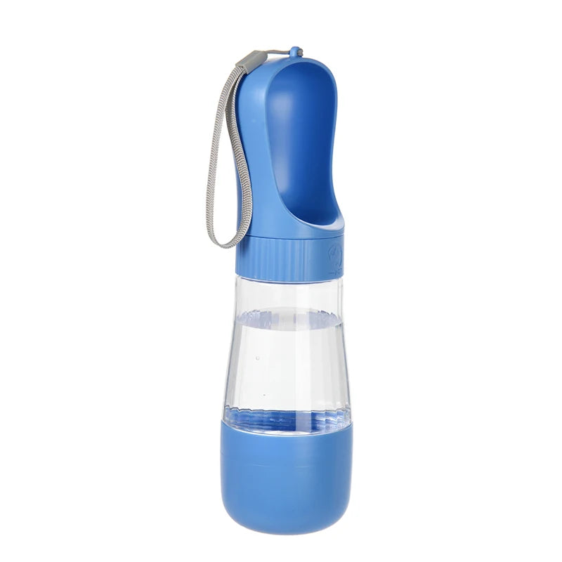 2 in 1 Portable Dog Water Bottle with Food Container