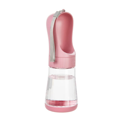 2 in 1 Portable Dog Water Bottle with Food Container