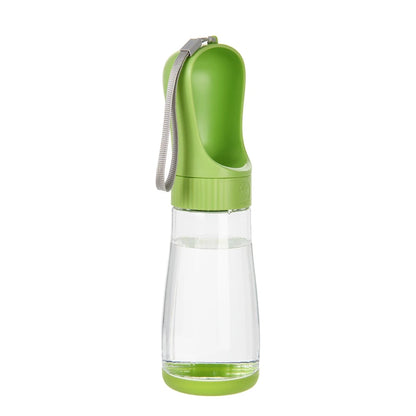 2 in 1 Portable Dog Water Bottle with Food Container