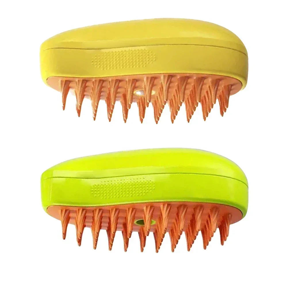3 in 1 Steam Brush for Dogs and Cats