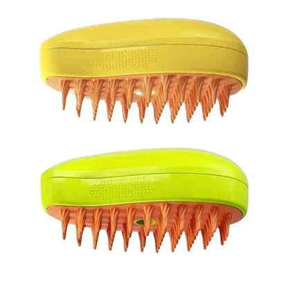 3 in 1 Steam Brush for Dogs and Cats